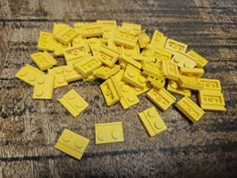 lego 32028 lot de 60 pièces Yellow Plate, Modified 1 x 2