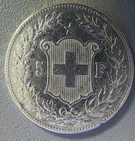 5 Fr. 1890 - super erhaltung