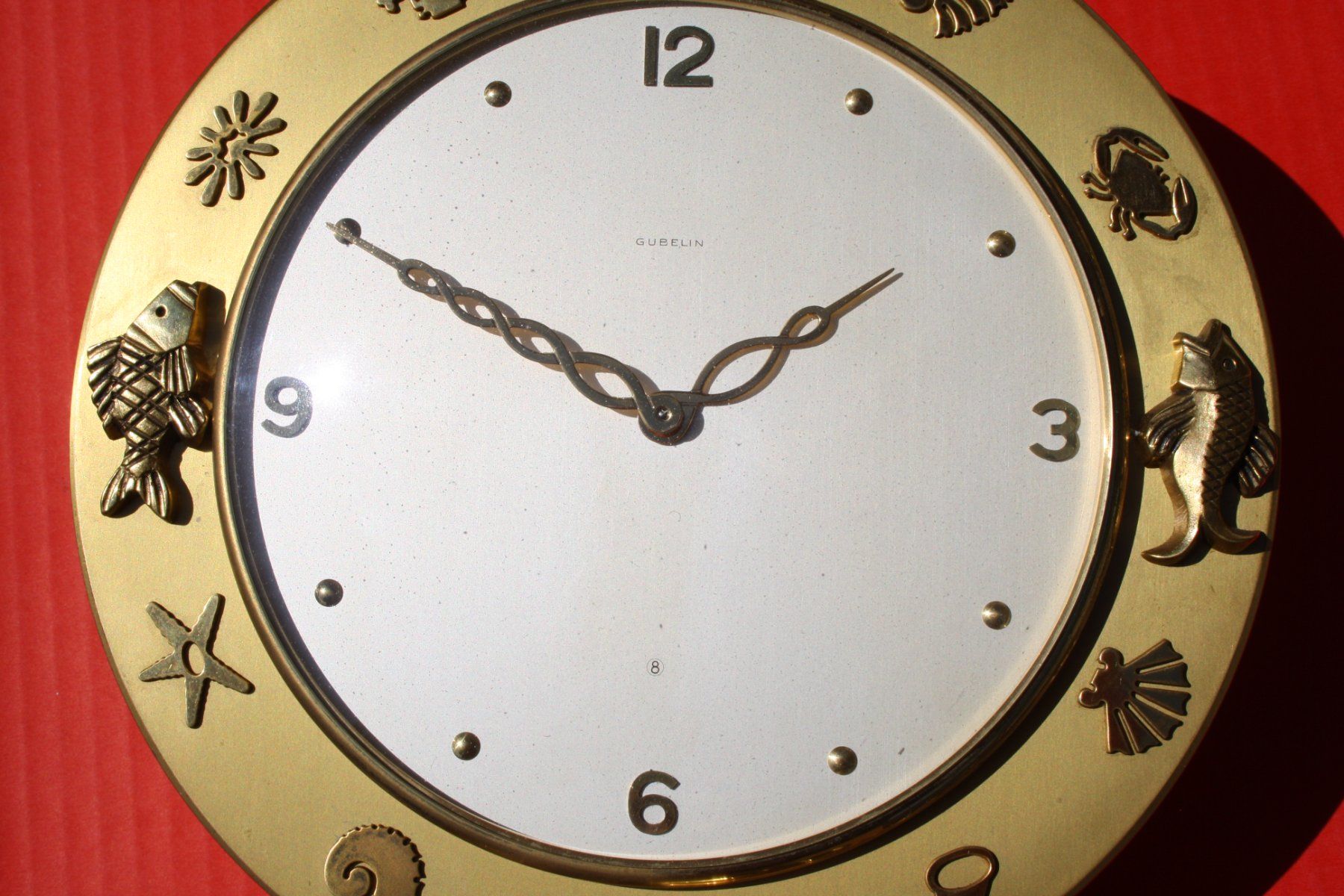 Gübelin Orologi da terra & Orologi da parete: GÜBELIN TISCHUHR 8 TAGE VON 1954 ODER FRÜHER – Usato da Wauwil venduto da Pneuedy 3