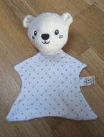 Topomini Schnuffeltuch Bär weiss mit Sternen