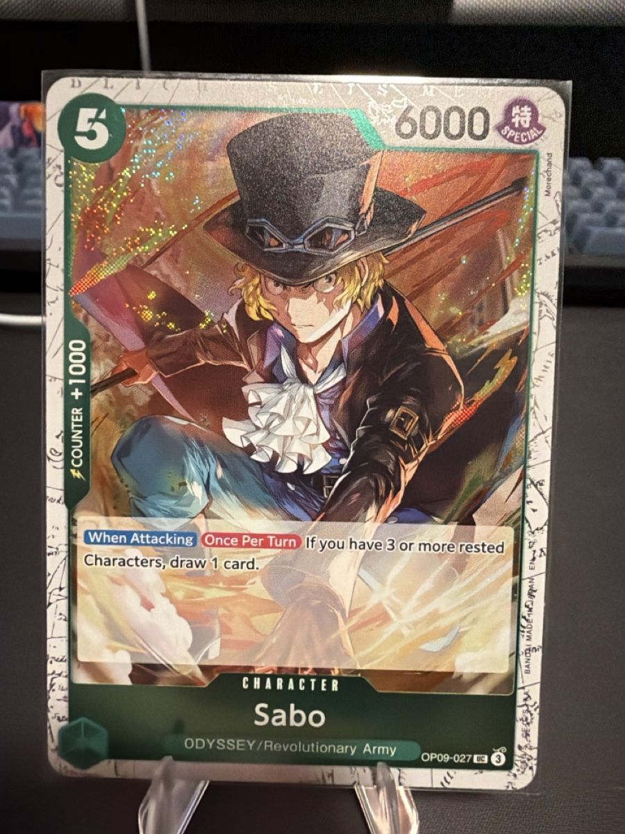 Bandai Carte collezionabili: One Piece Karte Holo Sabo Brb Foil – Nuovo (secondo la descrizione) da Kriens venduto da Ajiani