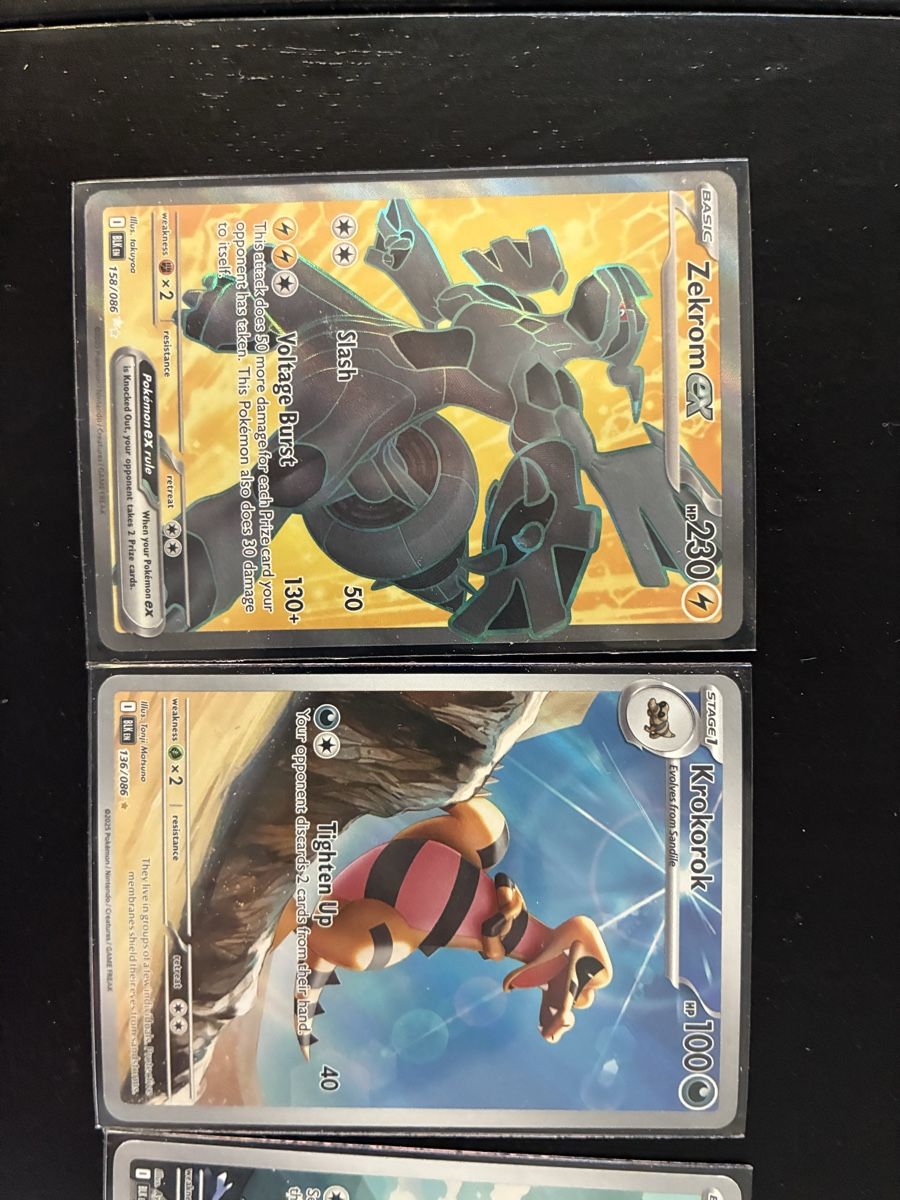 Pokémon Carte collezionabili: Pokemon Karten Set - Black Bolt - Illustration Rare Zekrom – Nuovo (secondo la descrizione) da Männedorf venduto da mutschellen8 2