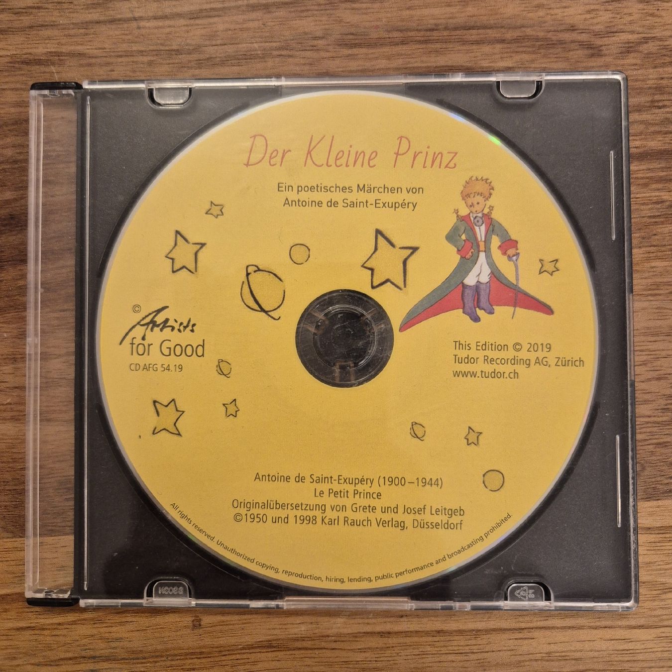 CD: Der Kleine Prinz CD – Usato da Domat/Ems venduto da ver_7q9b