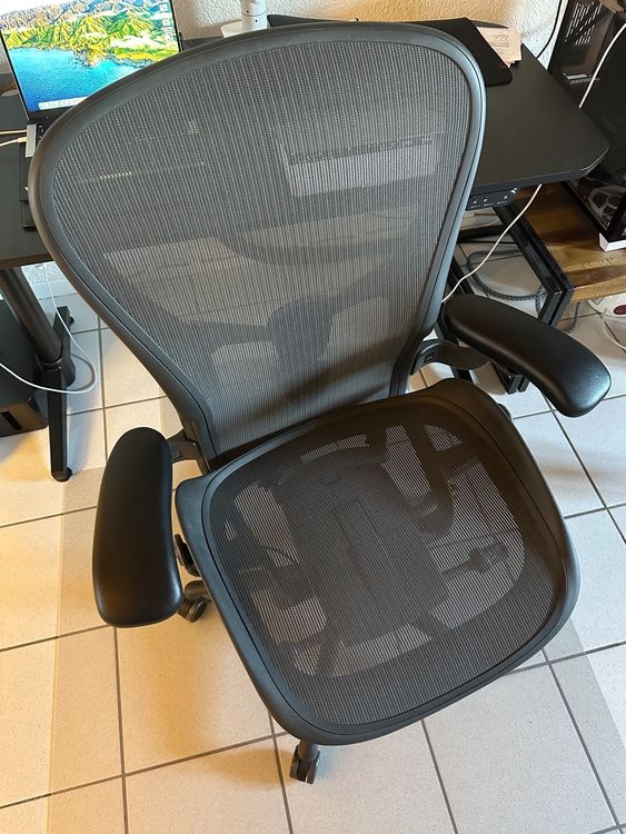 MingYi.office Kopfstütze Für Herman Miller Aeron Bürostuhl – Nachrüstbar Für Classic & Remastered