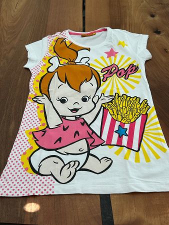 T-Shirt Grösse 11/12 Jahre The Flintstones weiss