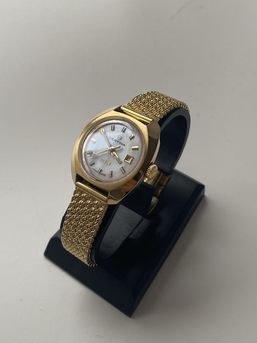 Certina Orologi: Certina DS-2 Automatic Goldene Lady Damen Uhr – Usato da Givisiez venduto da dor_xb9k 1