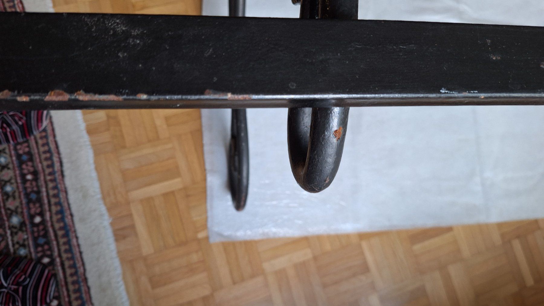 Tische: Schmiedeisen-Esstischgestell – Gebraucht aus Zürich von Amichick01 4