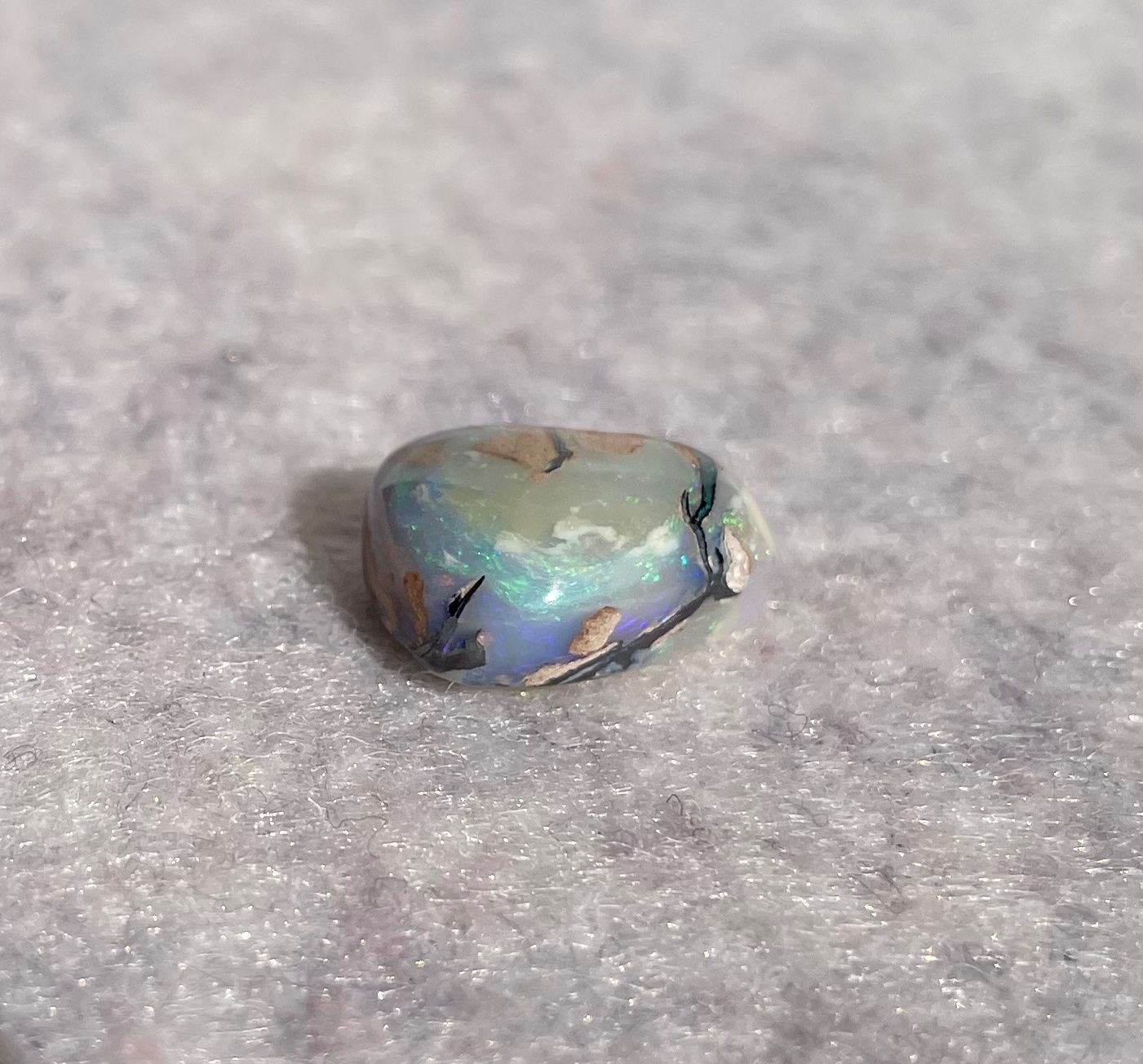 Pietre preziose: Opal Cabochon    Unikat    top Farbe – Nuovo e nell'imballaggio originale da Leuggern venduto da gemshow 1