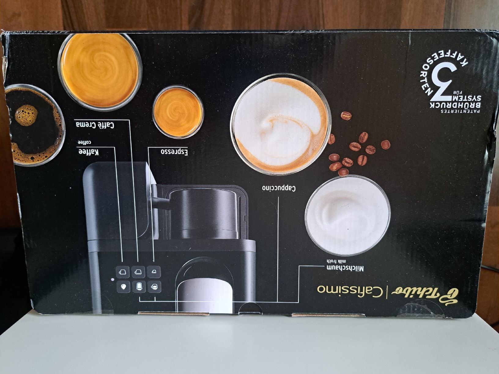 Tchibo Macchine per caffè & Macchine per espresso: Tchibo Cafissimo Milk Black !! NEU!! – Nuovo e nell'imballaggio originale da Tann venduto da Monia87 1