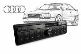 Original Audi Concert Radio 4B0035186D mit Code