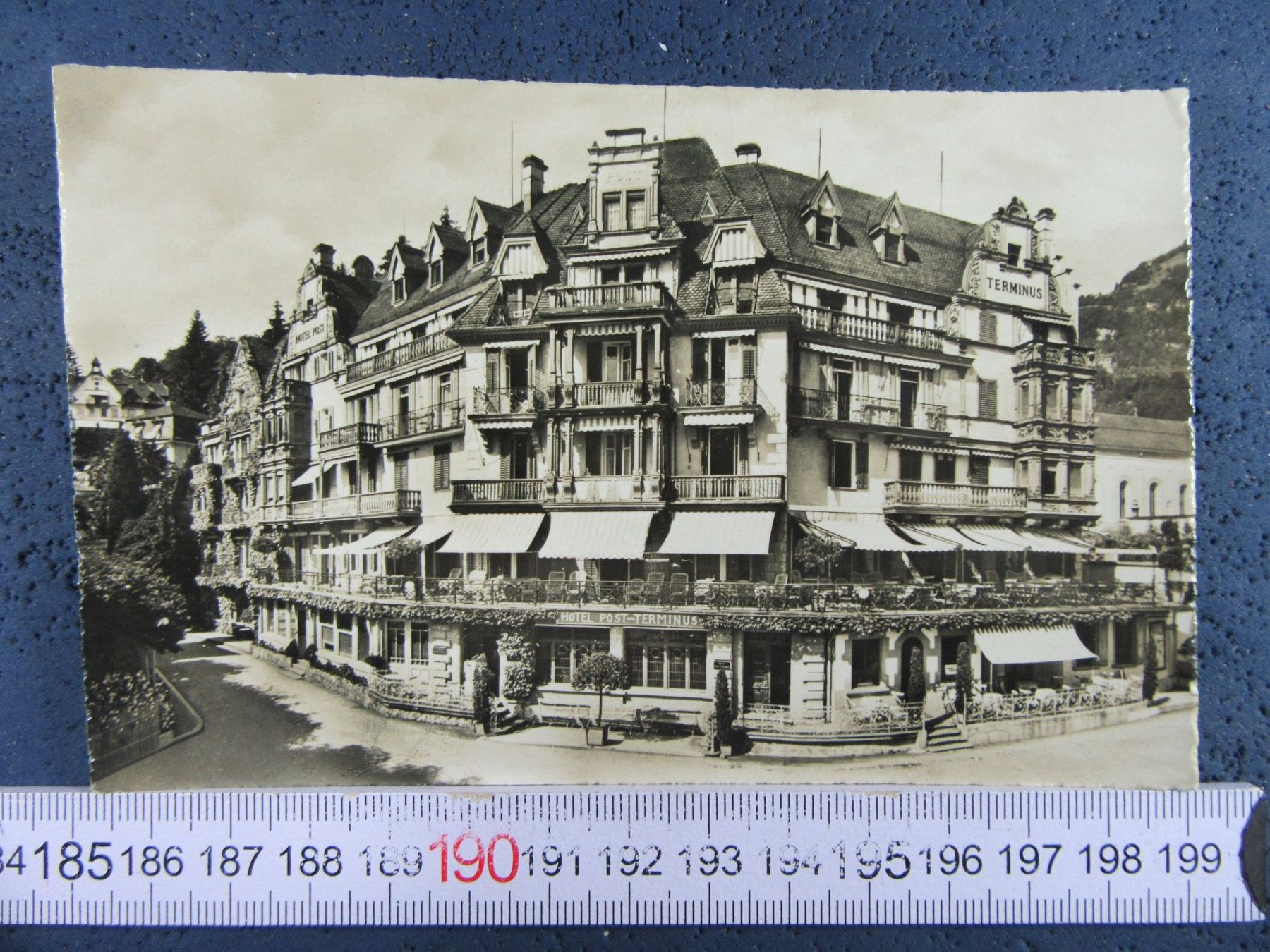 Cartoline postali: WEGGIS LU AK POSTHOTEL-TERMINUS – Usato da Ettingen venduto da Hausi4711