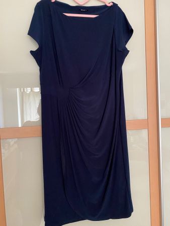 Kleid mit Raffungen XL top✨