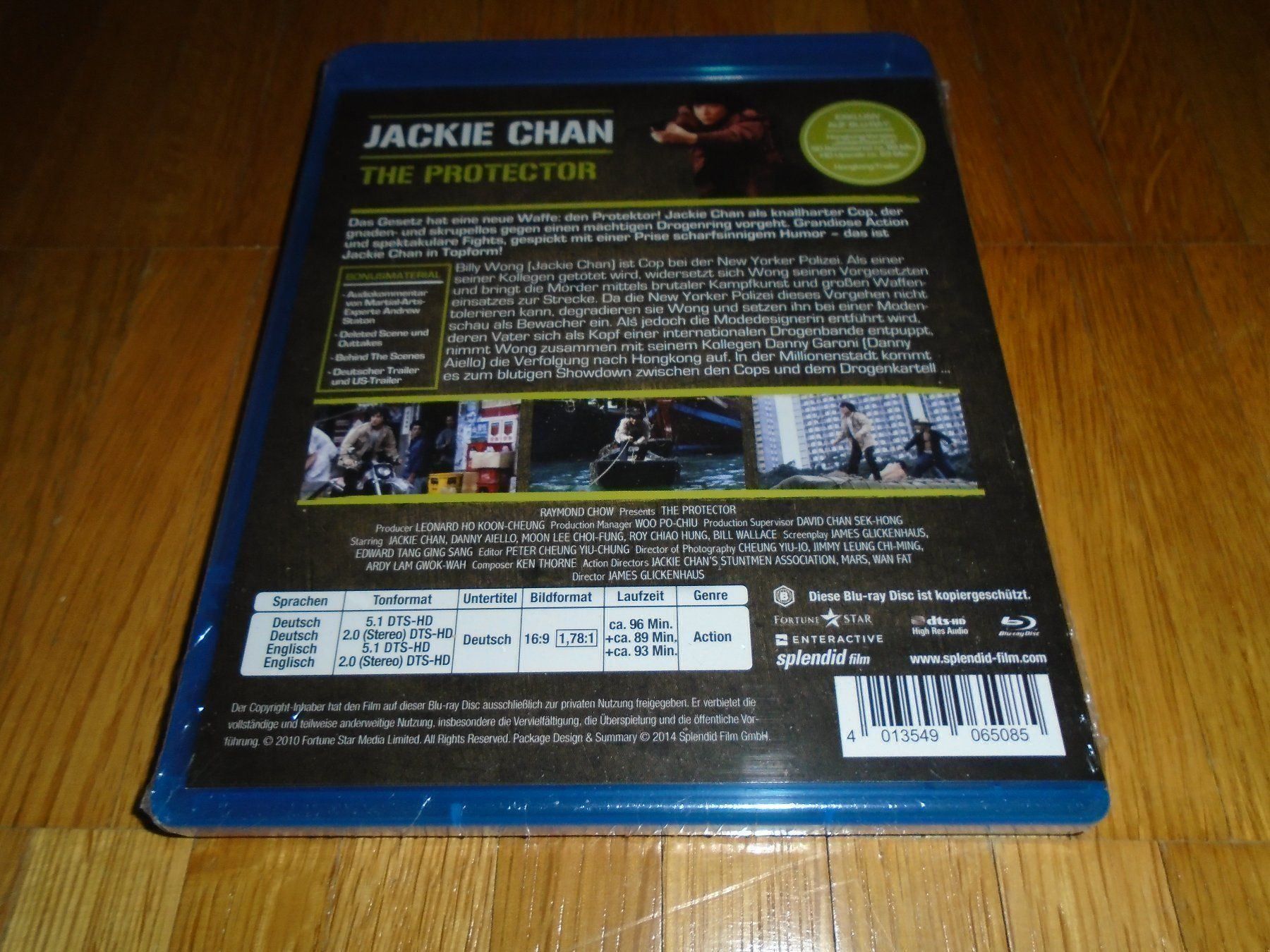 Tutti i DVDs: Jackie Chan - The Protector - UNCUT – Nuovo e nell'imballaggio originale da Basel venduto da havsok 1