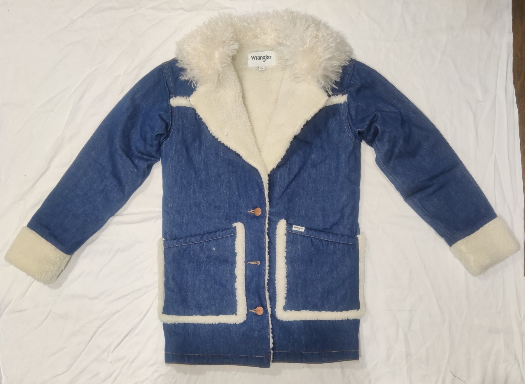 Cappotti: Wrangler Wrange Denim Wintermantel (G. XS) – Usato da Zürich venduto da dal_64sr 1
