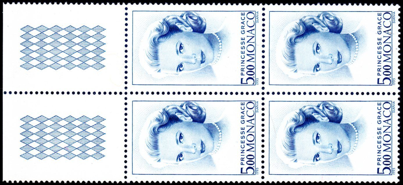 Tous les timbres: MONACO 4ERBLOCK PRINCESSE GRACE ** POSTFRISCH ** - AC240 – Neuf (Voir description) à Losone par EM2019
