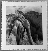 Privatfoto, Unikat, 1940er - Persgletscher, Bergsteigen