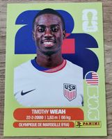 Timothy Weah USA 12 Panini FIFA World Cup 2026  ⚽🏆