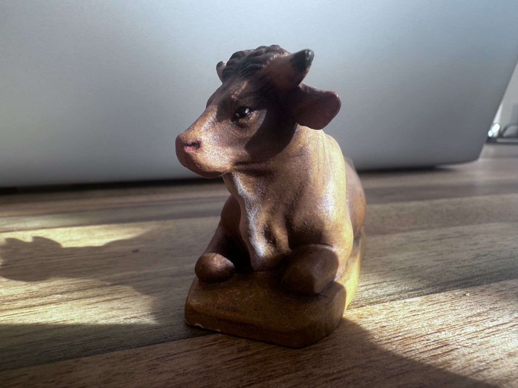 Figuren: Lepi Rubert Krippe liegender Ochse – Gebraucht aus Mörel von swiss.swift.supply 2
