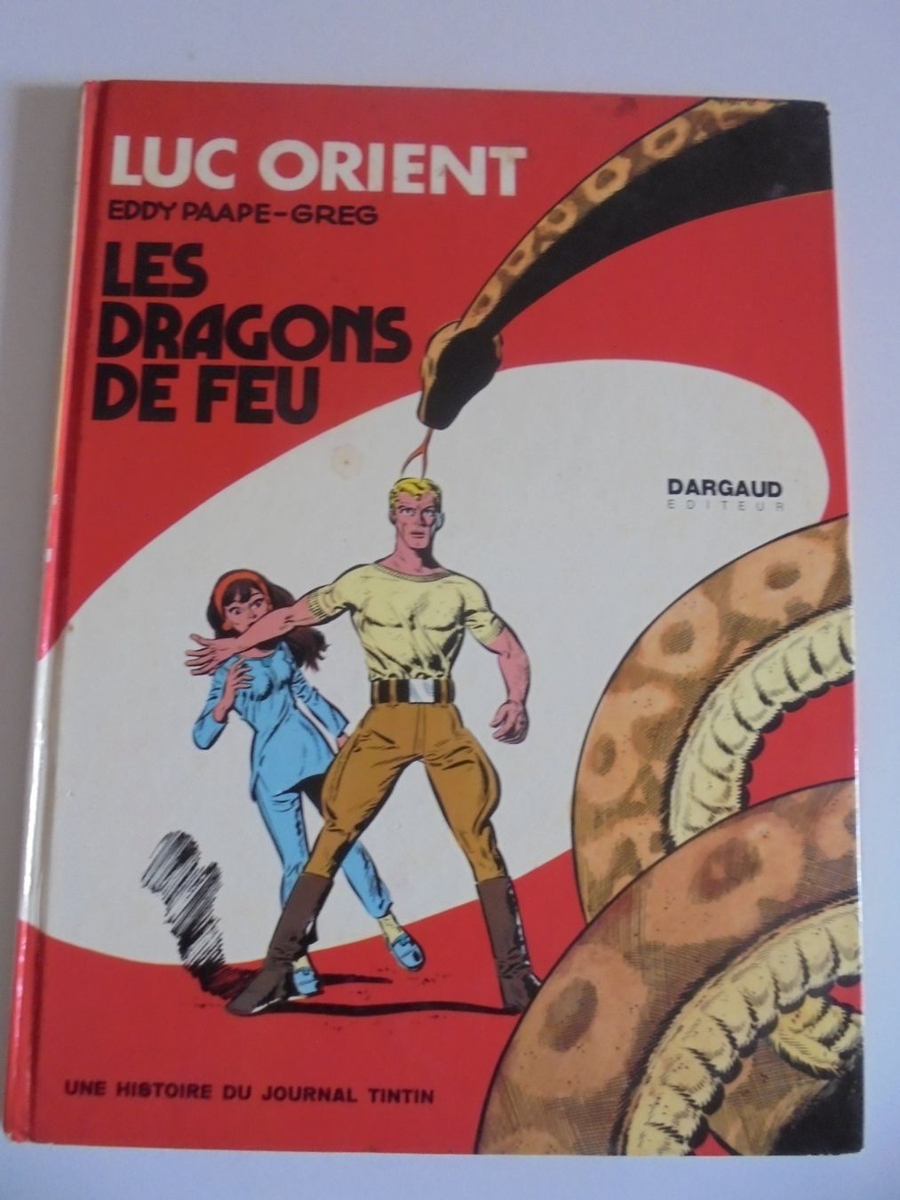 Fumetti: Luc Orient " 1) Les dragons de feu " Dargaud 1971 – Usato da Eclépens venduto da Consuelo