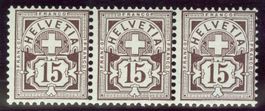 1906 Schweiz Freimarken