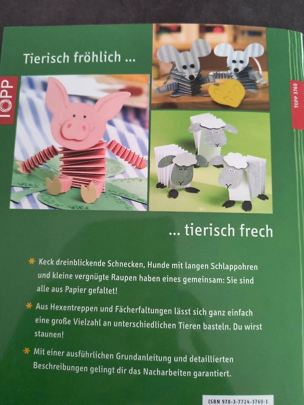 Libri: Faltideen einfach tierisch Buch Basteln mit Papier – Usato da Oberweningen venduto da Bumblebee2 4