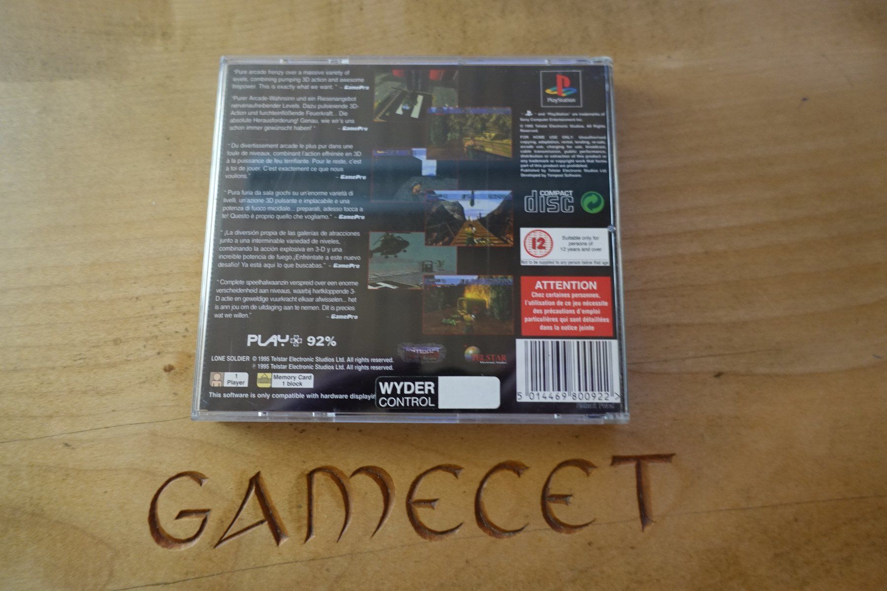 Sony Giochi: Lone Soldier – Usato da Steinach venduto da Gamecet 2