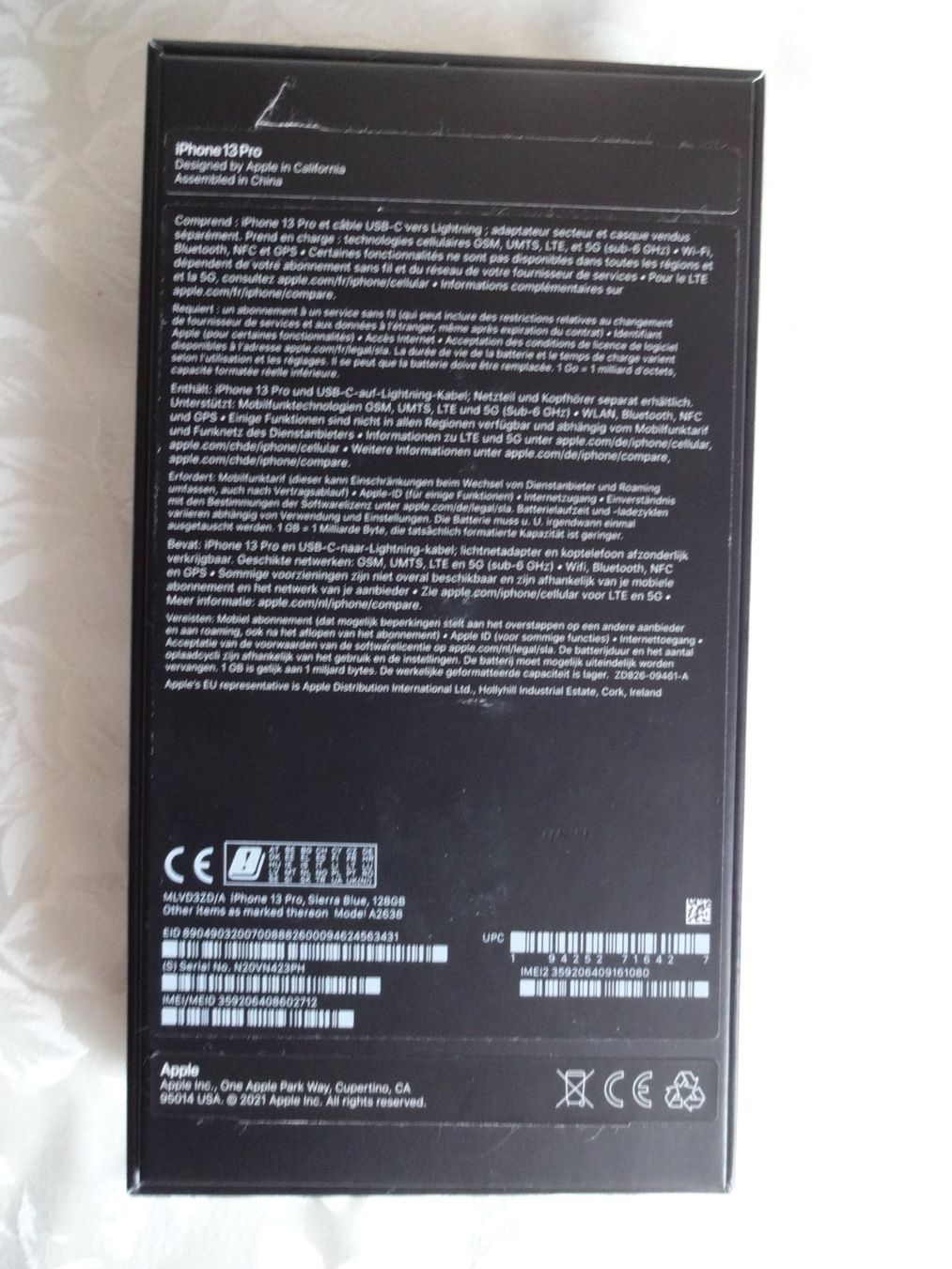 Apple Telefoni cellulari / Smartphones: iPhone 13 Pro mit 128 GB / Neuwertig – Nuovo e nell'imballaggio originale da Frauenfeld venduto da Reyy58 7