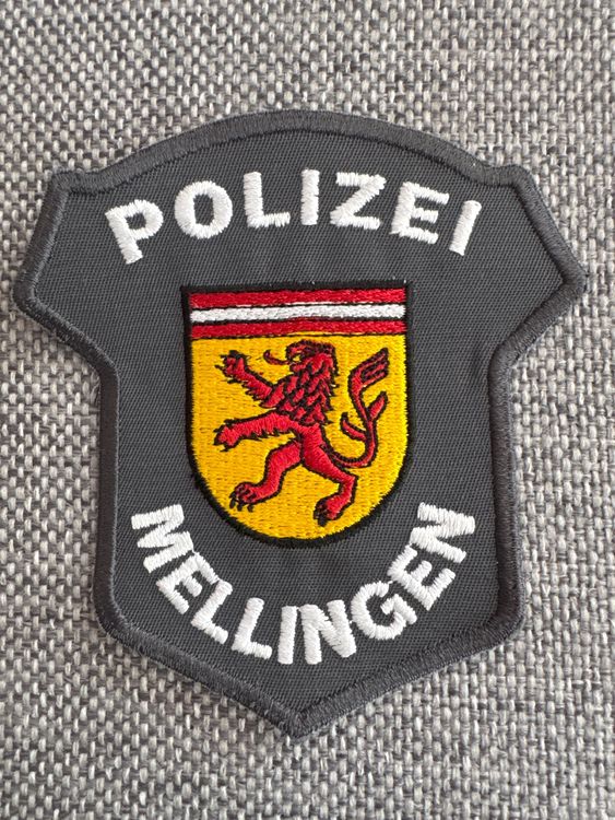 ORIGINAL Patch Polizei Mellingen ( grauer Rand ) (Neu und ...