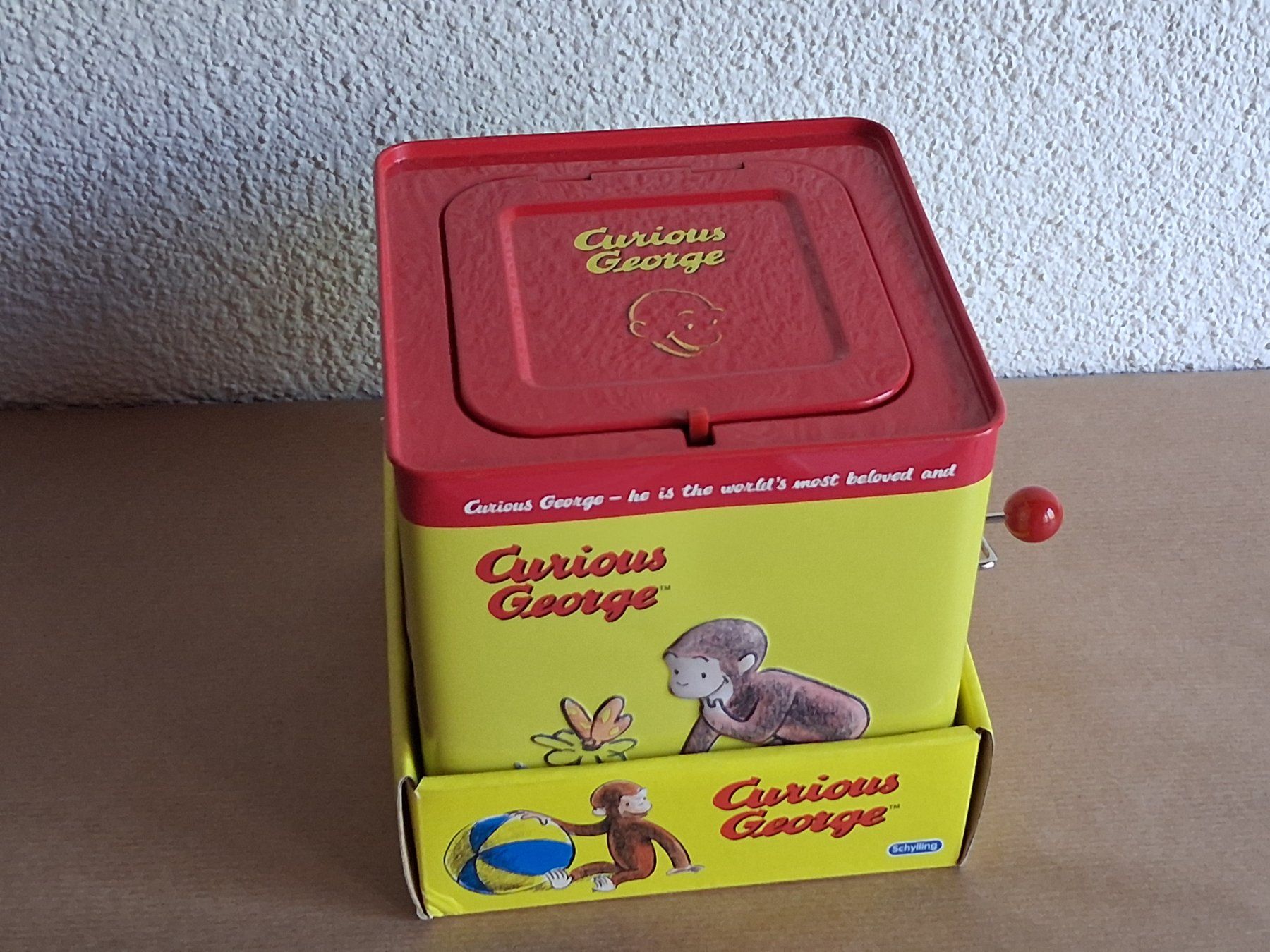 Giocattoli: Curious George.Musik Jack in Box. Neuwertig – Nuovo (secondo la descrizione) da Hagendorn venduto da siwasi3 3