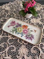 Handbemalte Servierplatte Langenthal - 1945 - 32x16 cm