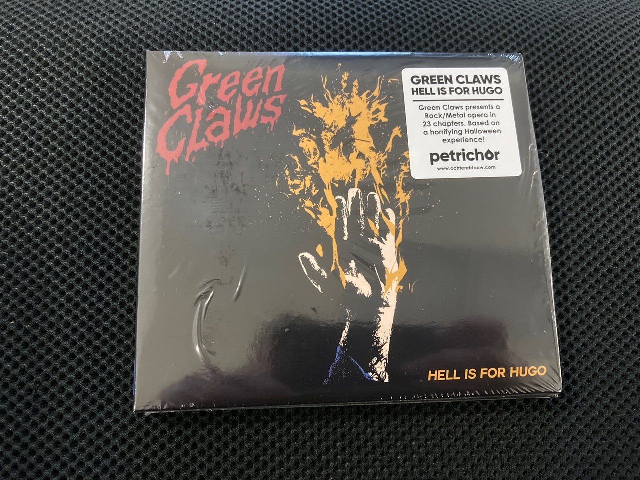CD: GREEN CLAWS - Hell is for Hugo 2CD-set Rock / Metal Oper – Nuovo e nell'imballaggio originale da Wiedlisbach venduto da Andrisa