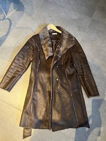 Manteau brun 36-38