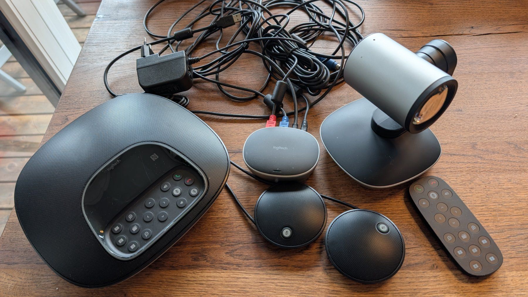 Webcam: Logitech Video Konferenzsystem "Group" – Usato da Schlieren venduto da Jplieberherr