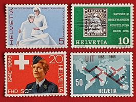 WERBEMARKEN SATZ 428 - 431 1965** POSTFRISCH