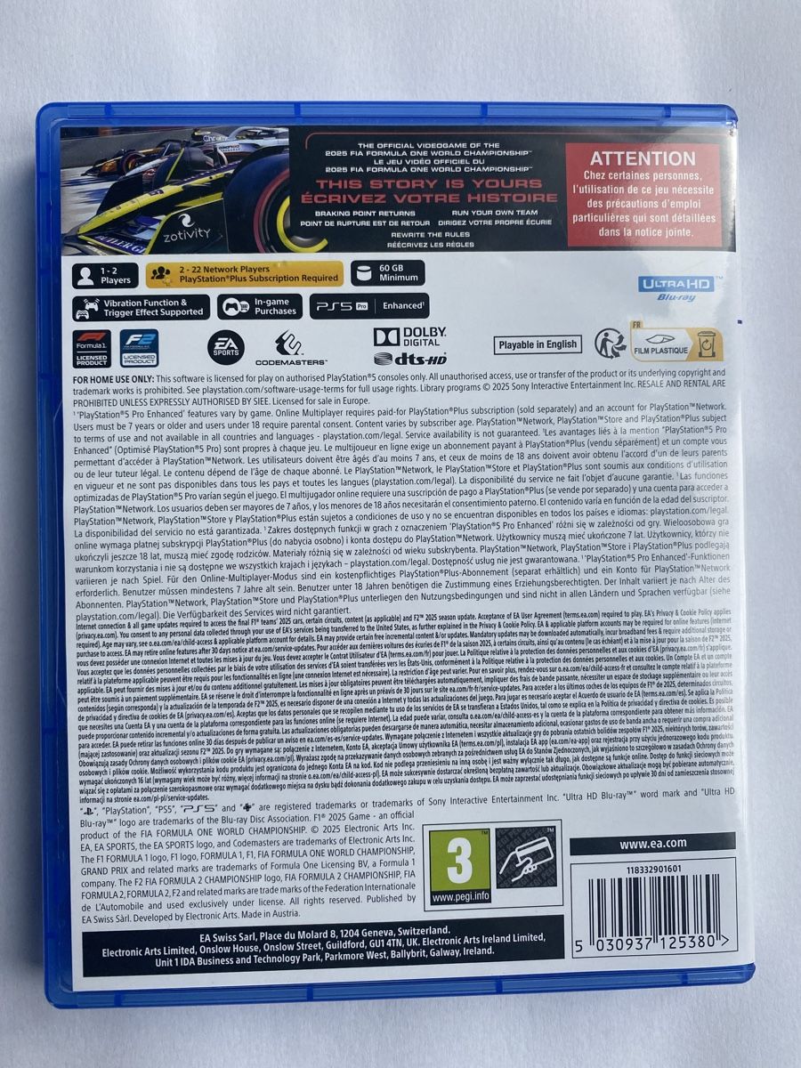 Sony Giochi: 🎮 FI25 – PS5 – Usato da Vionnaz venduto da reg_6gx9 1