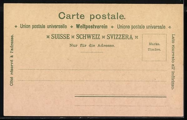 Cartoline postali: Litho Baden /Schweiz, Restaurant Chalet  – Usato da Berlin venduto da bartko-reher 1