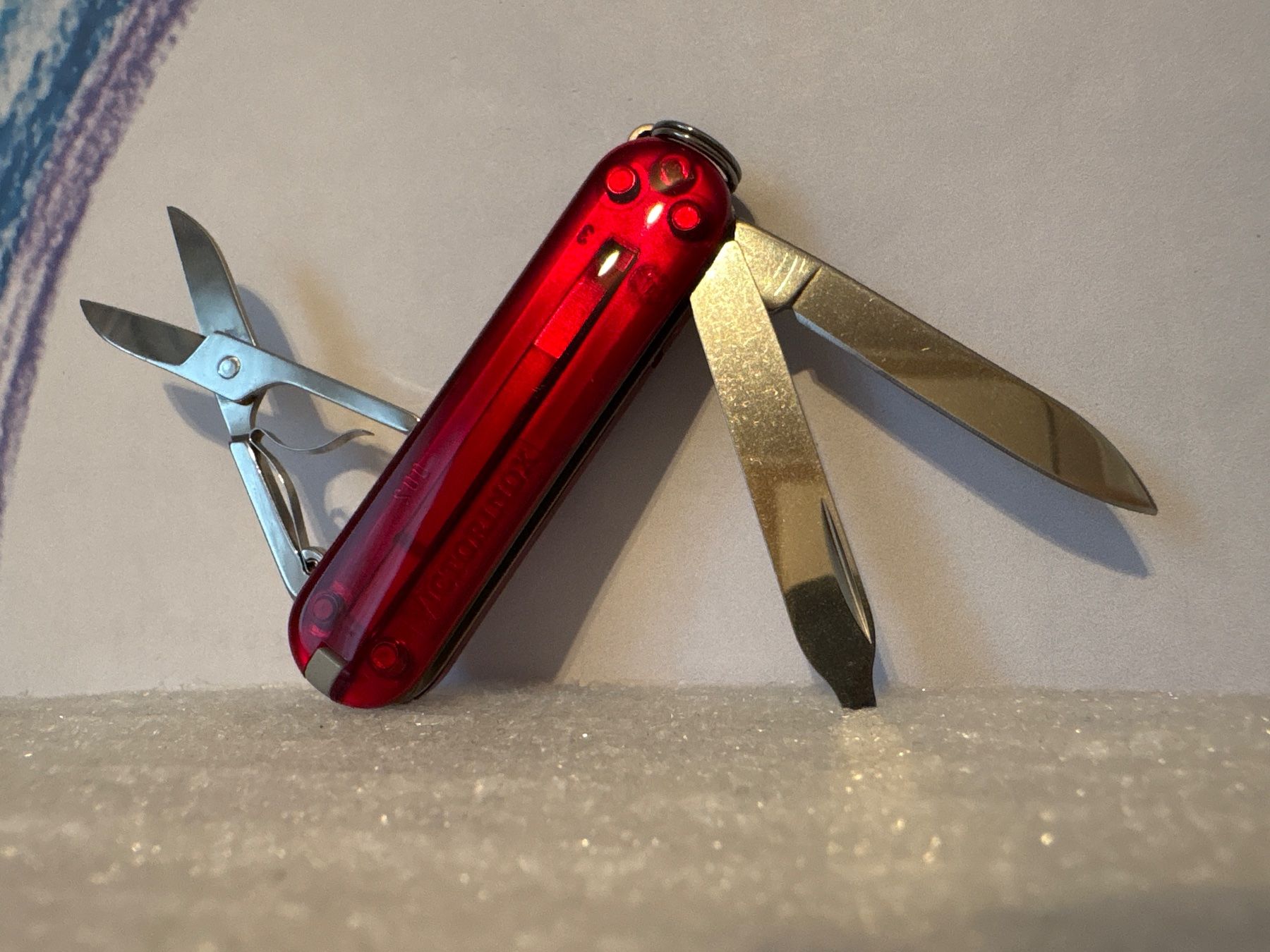 Victorinox Coltelli tascabile: VICTORINOX - Swiss Lite red trans - Sackmesser – Nuovo (secondo la descrizione) da Andwil SG venduto da Rainboli 2
