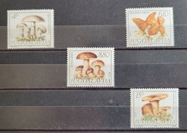 JUGOSLAVIEN / YOUGOSLAVIE – PILZE / CHAMPIGNONS