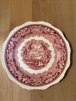Assiettes plates anglaises et allemandes