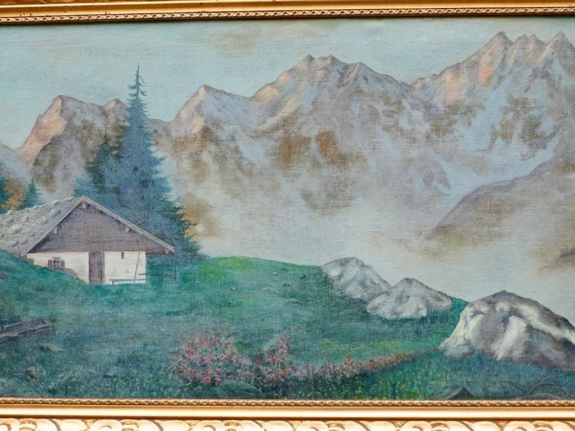 Dipinti: Ölgemälde Lèon Gantner 1930 – Usato da Bretzwil venduto da nefith 2
