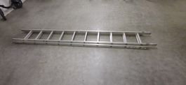 Alu Schiebe-Bockleiter 2x10 Sprossen