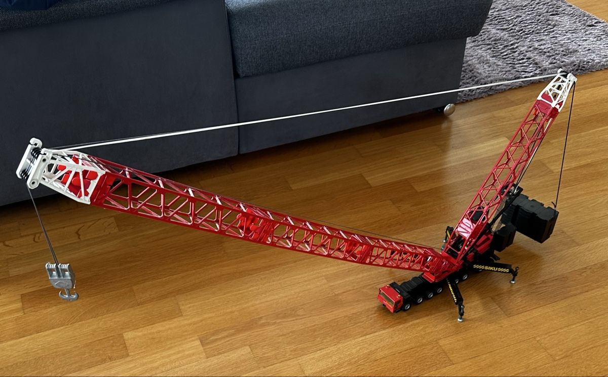 Siku Modellini d'auto: SIKU 4810 Schwerer Mobilkran – Usato da Ennetmoos venduto da ObergubsEr 1