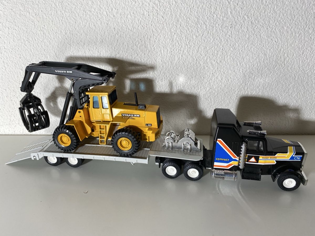 Joal Modellini d'auto: Joal LKW mit Kranlader – Usato da Winterthur venduto da ben_9vxx 3