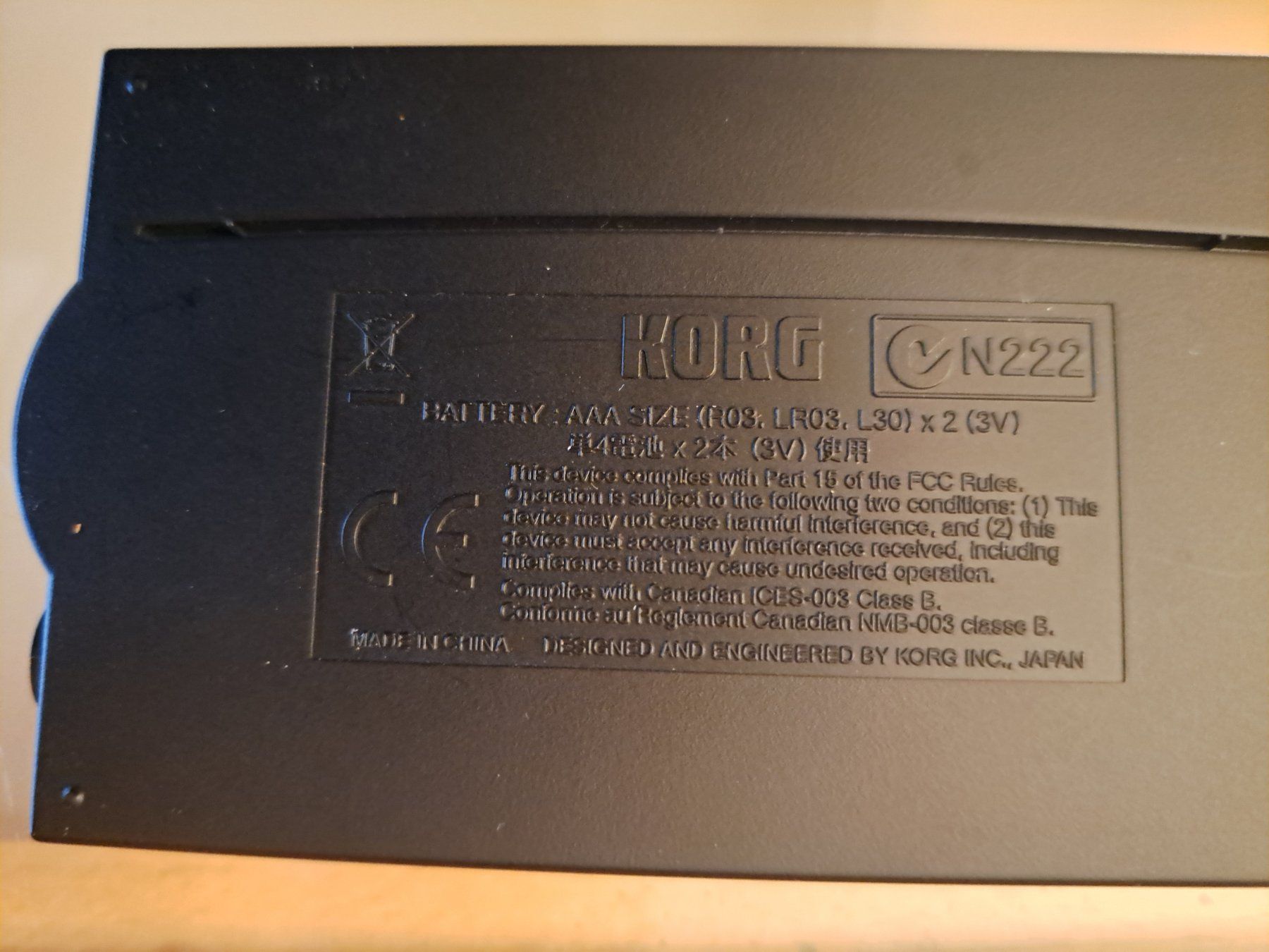Korg Aufnahmegeräte: Korg CA-30 – Gebraucht aus Zürich von jesi45 1
