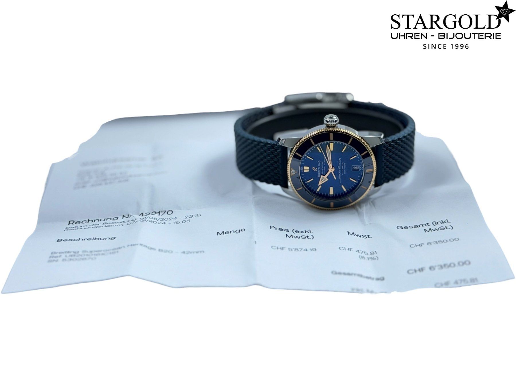 Breitling Orologi: Breitling Superocean Heritage - UB2010 – Usato da Zürich venduto da Stargold-Uhren 9