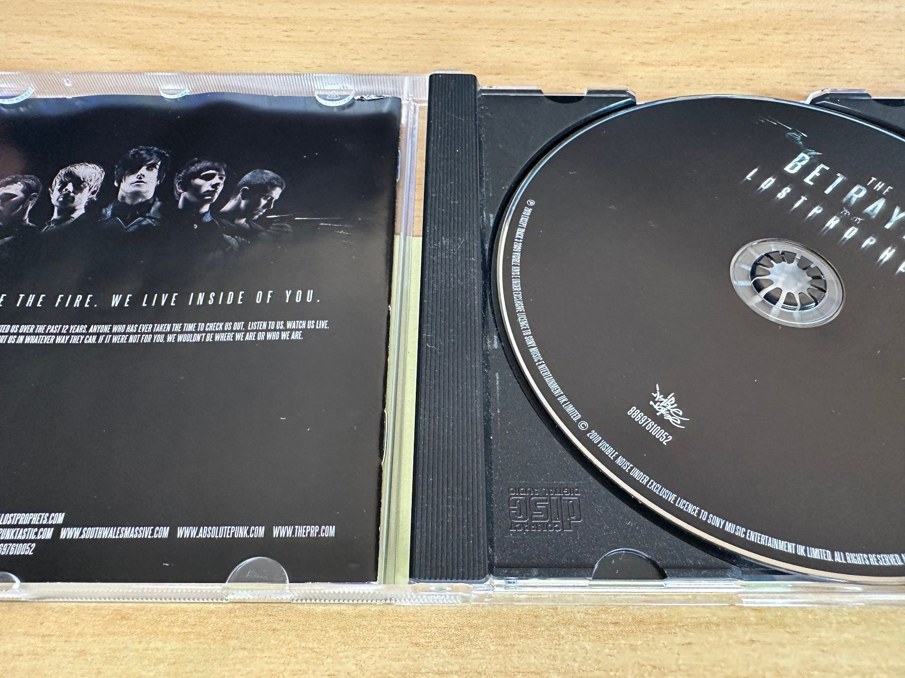 CD: Lostprophets – The Betrayed – Usato da Rikon im Tösstal venduto da Alpenmutz 2