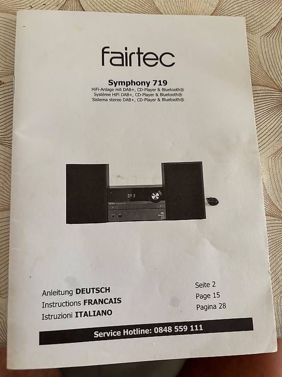 Radio: Chaine Hifi Fairtec symphony 719 – Usato da Lausanne venduto da Georges-Bernard 5