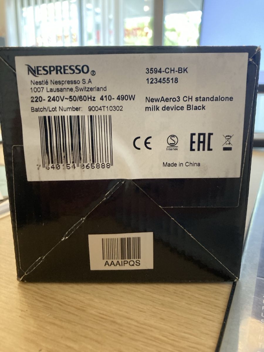 Nespresso Macchine per caffè & Macchine per espresso: Nespresso Milchaufschäumer – Nuovo e nell'imballaggio originale da Münsingen venduto da Zauggi 1