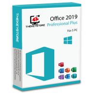 Microsoft Office 2019 Professional Plus - 5 PC's