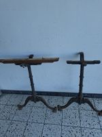 2 antike Gusseisen Tischfüsse,Ganz,Bern